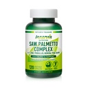 Prostate & Urinary Support för män - 5-i-1 Saw Palmetto Complex med Zink, Tribulus, Boron, Pine Bark - 120 Veggie Capsules