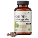 Futurebiotics Chill Pill + Ashwagandha, Rhodiola, St John's Wort, & L-Theanine - Icke-GMO, 120 vegetariska tabletter