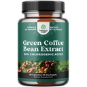 Green Coffee Bean Extract för viktminskning - Natural Appetite Suppressant för viktminskning för kvinnor - Herbal Fat Burners för kvinnor och män för viktminskning stöd och förbättrad daglig energi och immunitet