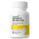 Hår, naglar och hudvård med - Saw Palmetto, Biotin, Amla - 60 icke-GMO, Gluten Free, Veggie kapslar för män och kvinnor