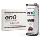 ENU Nutrition Shakes - 20g Protein | 400 kalorier - Meal Replacement for Weight Gain (Chocolate, Pack of 24)