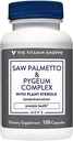Vitamin Shoppe Saw Palmetto & Pygeum Complex (120 kapslar)
