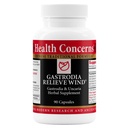 Hälsokonserner Gastrodia Relieve Wind - Huvudvärk, yrsel och leverstöd - Kinesisk Herbal Formel med Gastrodia, Uncaria, Skullcap och Dong Quai - Blodcirkulationstillägg - 90 kapslar