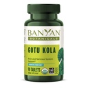 Banyan Botanicals Gotu Kola (Centella Asiatica) - Organic Adaptogen & Nootropic Brain Support Supplement for Healthy Memory & Concentration* - 90 tabletter - Rättvist Traded Sustainably Sourced Vegan