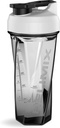 HELIMIX 2.0 Vortex Blender Shaker Bottle Holds upp till 28oz | No Blending Ball or Whisk | USA Made | Portable Pre Workout Whey Protein Drink Shaker Cup | Mixes Cocktails Smoothies Shakes | Top Rack Safe