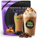 Chike Caramel High Protein Iced Coffee, 20 G Protein, 2 Shots Espresso, 1 G Sugar, Keto Friendly och Gluten Free, 14 portioner (14.3 Ounce)
