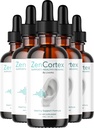 LIVORKA ZenCortex Drops, flytande tillskott för öronhälsa, stöder hälsosam hörsel - 5 flaskor (150 dagars leverans) - Pack 5