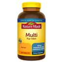 Naturen gjorde multivitamin för honom utan järn, mens multivitaminer för dagligt näringsstöd, multivitamin för män, 300 tabletter, 300 dagars leverans