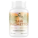 Såg Palmetto för kvinnor håravfall - DHT Blocker med 5-i-1 Blend för hårväxt, hud och naglar, urinvägs Wellness - Extra Styrka Saw Palmetto Supplement - 90 kapslar