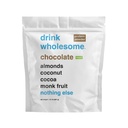 Drick hälsosamt Vegan Chocolate Almond Protein Powder | för känsliga magar | Additiv & Dairy Free | Inga konstgjorda sötningsmedel | Inget Bloating, Farts eller gas | Ingen förstoppning eller Diarré