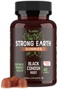 Black Cohosh Gummies för Menopause Relief, Hot Flashes & Night Sweats | 50mg Black Cohosh Root för kvinnor | Gluten-Free, Vegetarian, Non-GMO | Hormone Balance Support | Yummy Peach Flavor | 60 Gummies