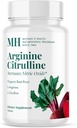 MICHAEL'S Health Naturopathic Program Arginine Citrulline - 90 tabletter - Ökar kväveoxid - med Organic Beet Root - 30 portioner