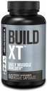 Jacked Factory Build-XT Daily Muscle Builder & Performance Enhancer - Muscle Building Supplement för muskelstyrka och tillväxt | Trademarked Ingredients Peak02, ElevATP och Astragin - 60 Veggie Pills