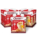 Quest Nutrition Redo att dricka Salted Caramel Protein Shake, 30g Protein, 3g Net Carbs, Gluten Free, Keto Friendly, 11 fl.oz 4 Count (Pack of 3)