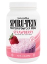 NaturesPlus SPIRU-TEIN, Strawberry - 4,5 lbs - Plant-Based Protein Shake - Non-GMO, Vegetarian, Gluten Free - 60 portioner