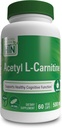 Acetyl L-karnitin (500 mg, 60 kapslar)