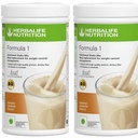 Herbalife Formel 1 Nutritional Shake Mix - Pack på 2, 500 g varje - Herbalife Shake - Herbalife Protein Powder - Herbalife Weight Loss Meal Replacement (Banana - Banana)