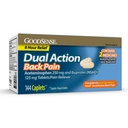 GoodSense Dual Action Acetaminophen and Ibuprofen (NSAID) Tablets, 250 mg/125 mg, Back Pain, 144 Count