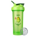 BlenderBottle Just for Fun Classic V2 Shaker Bottle Perfekt för Protein Shakes och Pre Workout, 28-Ounce, Avo Cardio