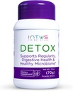 Intus Detox | Colon Cleanse och Liver Detox för Digestive Health | Ayurvedic Herbal Supplement för att stödja Gut Health, kronisk förstoppning, förbättra matsmältningen och ge uppblåst lättnad | 2.5 oz