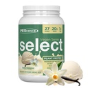 PEScience Välj Vegan Protein Powder, Plant Based Protein Powder, Amazing Taste, Smooth Texture, Pea och Brown Rice Blend, Dairy Free, Lactose Free, Gluten Free - Vanilla Indulgence, 27 Servings
