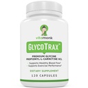 VitaMonk GlycoTraxTM GPLC Extra Large Bottle - 120 kapslar av högabsorption Glycine Propionyl-L-Carnitine utan konstgjorda fillers - Glycine Propionyl L Carnitine Supplement