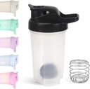 D.Y.A 16oz Shaker Bottle,Leak Proof Sports Shaker Cups för Protein Shakes, Shaker Bottle för Pre Workout och Travel To Go,BPA Free & Easy Clean Protein Shaker Bottle,Black