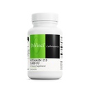 DAVINCI Labs Vitamin D3 5000 IE - Kosttillskott för att stödja hälsosam tänder och ben, kardiovaskulär funktion och immunhälsa * - med 5000 IE per portion - Glutenfri - 120 kapslar
