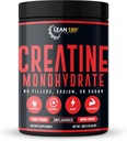 Lean 180 | Bästa kreatinmonohydrattillskott | 100% ren pulver | Förbättrad atletisk prestanda, muskel, återhämtning, hjärnfunktion | Glutenfri, Lab Testad, osmakad - (60 portioner)