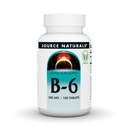 Källa Naturals Vitamin B-6, Immune System Support* -500 mg, 100 tabletter