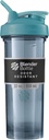 BlenderBottle Shaker Bottle Pro Series Perfekt för Protein Shakes och Pre Workout, 32-Ounce, Cerulean Blue