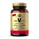 Solgar Formel VM-75, 60 tabletter - Multivitamin med chelated Minerals - Vitamin A, B6, B12, C, D, E - Biotin, Magnesium, Calcium, Järn, Zink - Vegan, Gluten Free, Dairy Free, Kosher - 60 portioner