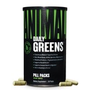 Animal Daily Greens Pill Packs - Kale, Wheat Grass, Alfalfa & More - Bekväm Prebiotisk och Probiotisk Superfood Blend för Superior Digestion, Gut Health och Immunity For Men & Women - 30 Day Supply
