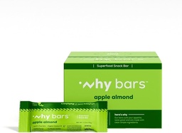 Protein Bars, Apple Almond, 2.04 Ounce Bars (Pack of 12 Protein Bars) - Protein Bar Superfood, Gluten Free, Non GMO, Organic, Vegan, enkla ingredienser