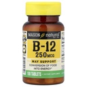Mason Vitamins Mason B 12 250mcg Tablets
