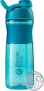 BlenderBottle SportMixer Shaker Bottle Perfekt för Protein Shakes och Pre Workout, 28-Ounce, Teal