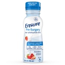 Säkerställ Pre-Surgery, Clear Carbohydrate Drink, Strawberry, 10 fl oz, 4 Count