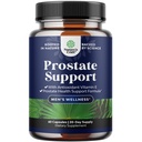Herbal Saw Palmetto Male Supplement - Potent Pygeum och Saw Palmetto Extract med Beta Sitosterol & Green Tea Supplements for Adult Males for Urinary Tract Support & Frequent Urination - 60 kapslar