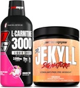 PROSUPPS L-Carnitine 3000 Stimulant Free Liquid Shots (31 portioner, Dragon Fruit) och Herr Hyde Signature Series Pre-Workout Energy Powdered Drink (30 portioner, Orange) Bundle