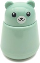 CoaGu Bear Pill Crusher för äldre - FDA-Compliant Fine Powder, BPA-Free ABS, Easy Grip & Clean, Leakproof Portable Medicine Grinder