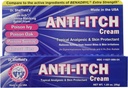 Anti-Itch Cream med Histamine Blocker, 1,25 oz