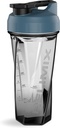 HELIMIX 2.0 Vortex Blender Shaker Bottle Holds upp till 28oz | No Blending Ball or Whisk | USA Made | Portable Pre Workout Whey Protein Drink Shaker Cup | Mixes Cocktails Smoothies Shakes | Top Rack Safe