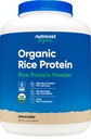 Nutricost Organic Rice Protein Powder (5 LB) - Gluten-Free, GMO-Free (från Brown Rice)
