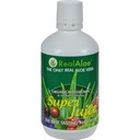 Real Aloe Aloe Vera Super Juice - Organiskt odlad - No Bitter Taste - 32 fl oz (Pack of 4)
