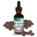 Naturens svar Saw Palmetto Berry Extract Herbal Supplement med organisk alkohol, 1-Fluid Ounce | Stöder Prostata Hälsa | Minimera håravfall | Behåller hälsosam blåsa