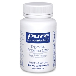 Rena inkapslingar Digestive Enzymes Ultra - Vegetarisk Digestive Enzyme Supplement för att stödja protein, Carb, Fiber och Dairy Digestion * - 90 kapslar