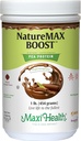 NatureMax BoostTM Pea Protein Powder - Energi Supplement Meal Replacement - 20g Protein Per Servering - Naturlig Choklad smak - Kosher Vitamin - 1lb.