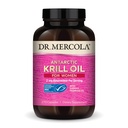 Dr Mercola Krill Oil för kvinnor - 2 mg Astaxanthin - MSC Certified Sustainable - Stöder hjärna, hud och immunsystem - med Omega-3s - Non-GMO, Gluten-Free & Soy-Free - 270 kapslar (30 portioner)