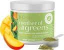 Boobie Mother of All Greens | Your New Family Ritual, Daily Super Greens Powder med 35+ Essential Nutrients för mamma och familjer | Vegan, Gluten Free & Sugar Free | Mango Flavor, 30 svgs