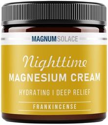 Magnesium Cream - Nighttime Magnesium Lotion - Applicera på Legs, Buttocks, Arms or Chest - Topical Magnesium Chloride - USA Made och Safe för barn